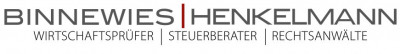 Logo BINNEWIES | HENKELMANN - WIRTSCHAFTSPRÜFER | STEUERBERATER | RECHTSANWÄLTE